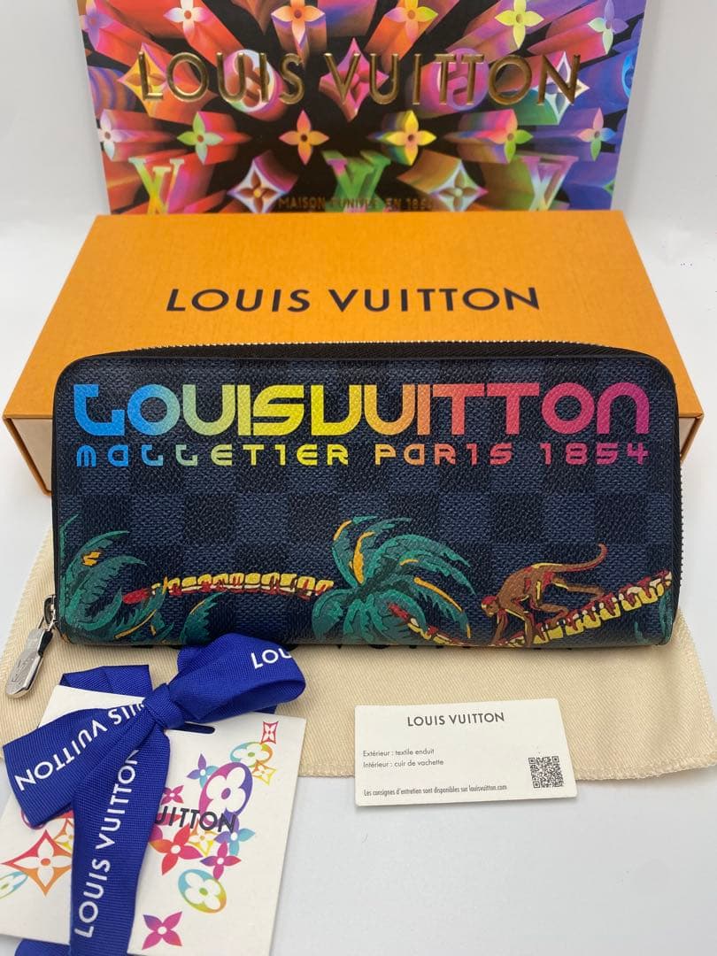 限定品✨極美品　ルイヴィトン ジッピーウォレット ヴェルティカル ダミエ 長財布