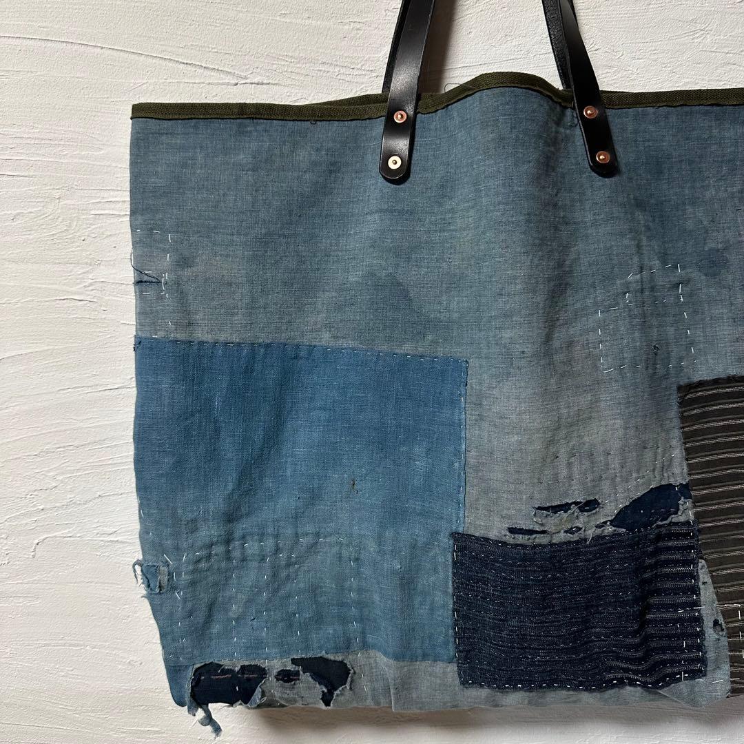 ビンテージ 襤褸 BORO ボロ 刺し子 トートバッグ　RRL ③