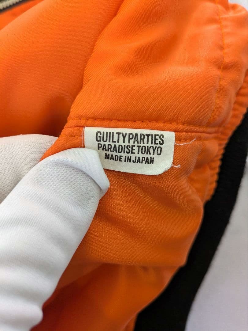 WACKO MARIA MA-1ジャケット ブラック　XL