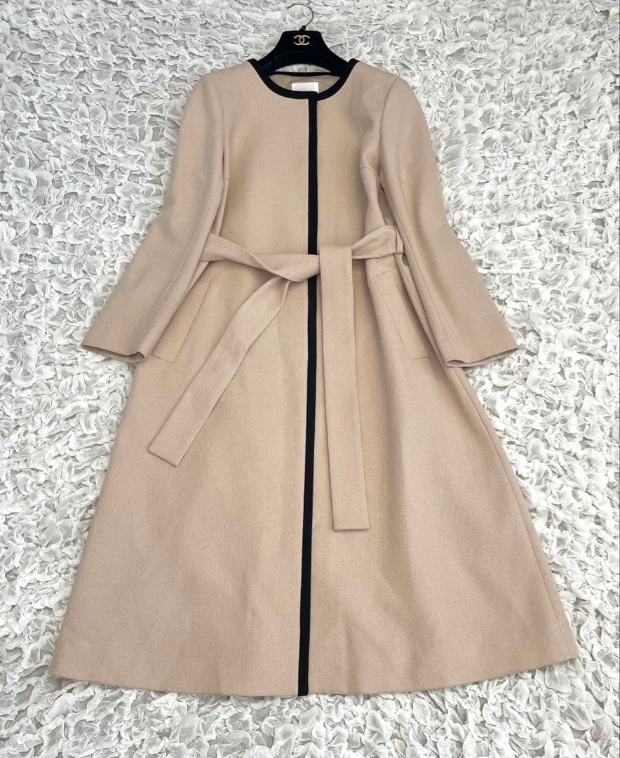 anarelier アナトリエ　バイカラー　パイピング　コート