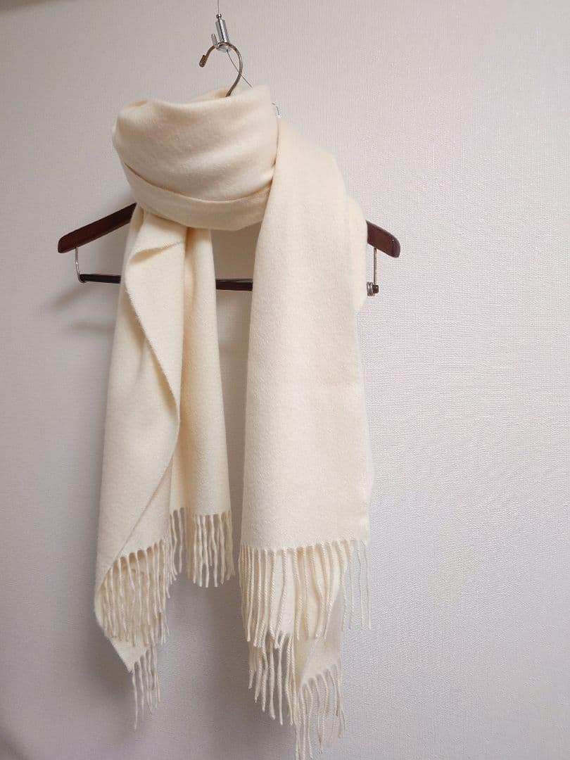 ジョンストンズ　JOHNSTONS　ストール　大判マフラー　カシミヤ