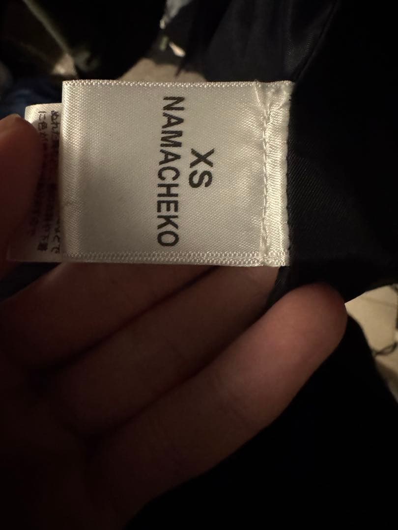 ナマチェコ コート 22ss NAMACHEKO zirru coat