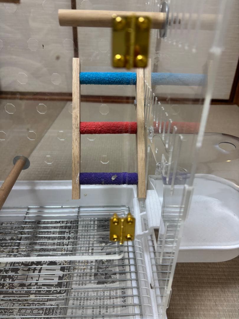 ◼︎リコ◼︎ 透明アクリル鳥かご