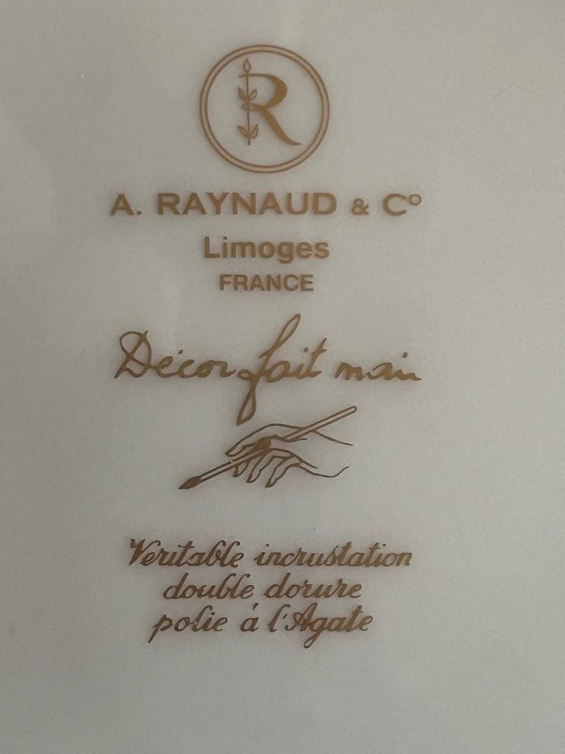 A. RAYNAUD & C° リモージュ 皿 6枚セット