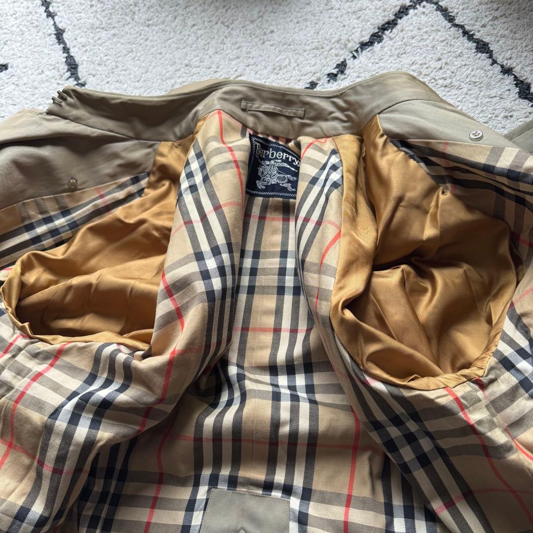 burberrys バーバリー　トレンチコート　ベージュ　ノバチェック　Lサイズ