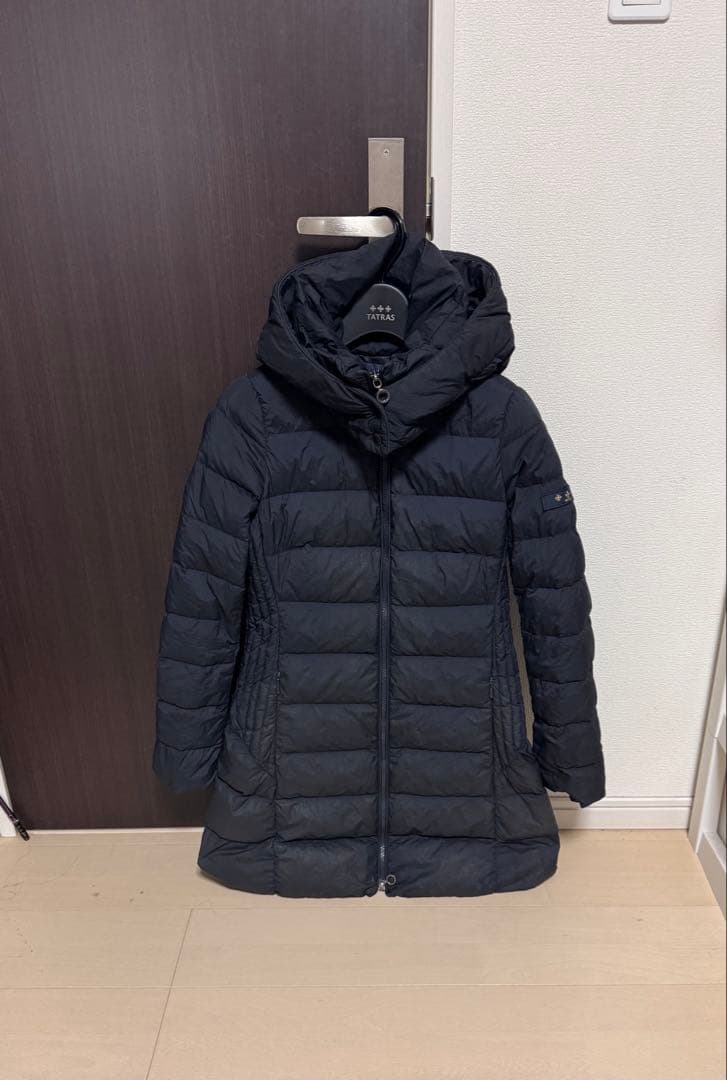 正規品　タトラス　ポリテアマ 01 ダークネイビー　ダウンコート