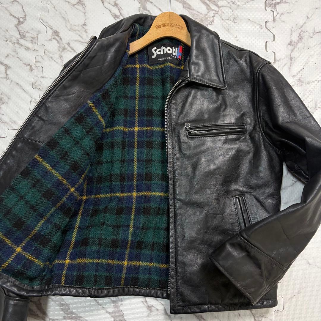 希少モデル✨schott トラッカージャケット 659 40size ブラック