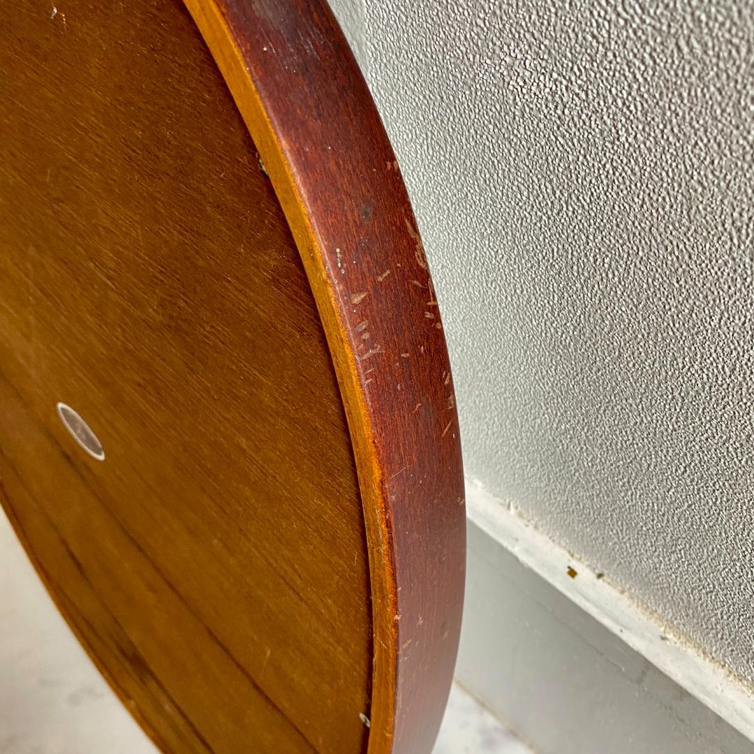 柳宗理デザイン 秋田木工 壁掛け鏡 ウォールミラー 曲木 希少