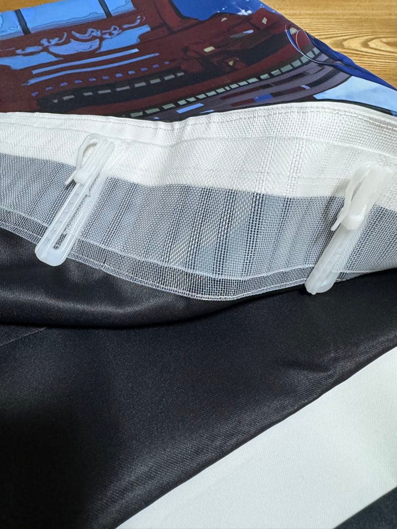 レア！　にじさんじ　描き下ろしカーテン　遮光カーテン　VALZ カーテン魂　引越