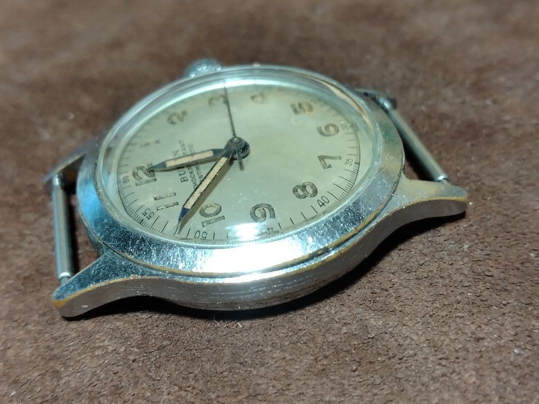 ユ*カ様 ビューレン　手巻き時計　センターセコンド