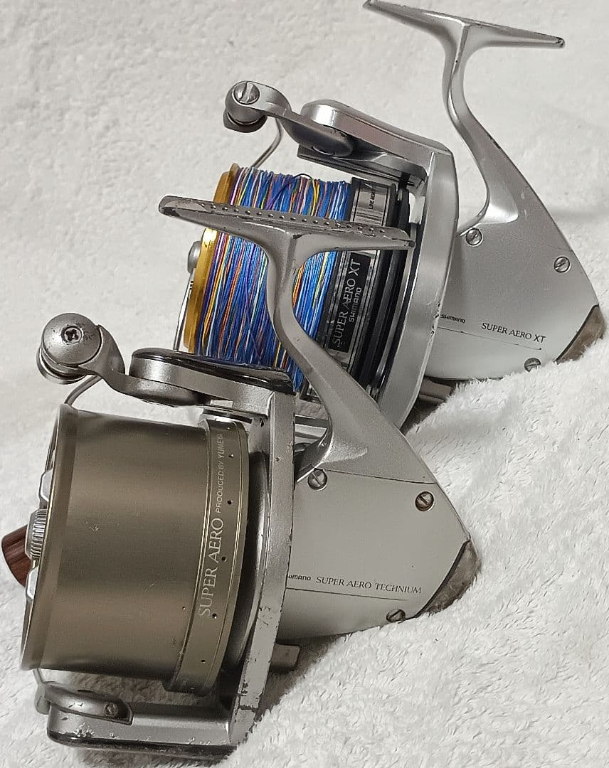 Shimano SUPER AERO TECHNIUM & XT 投釣専用リール
