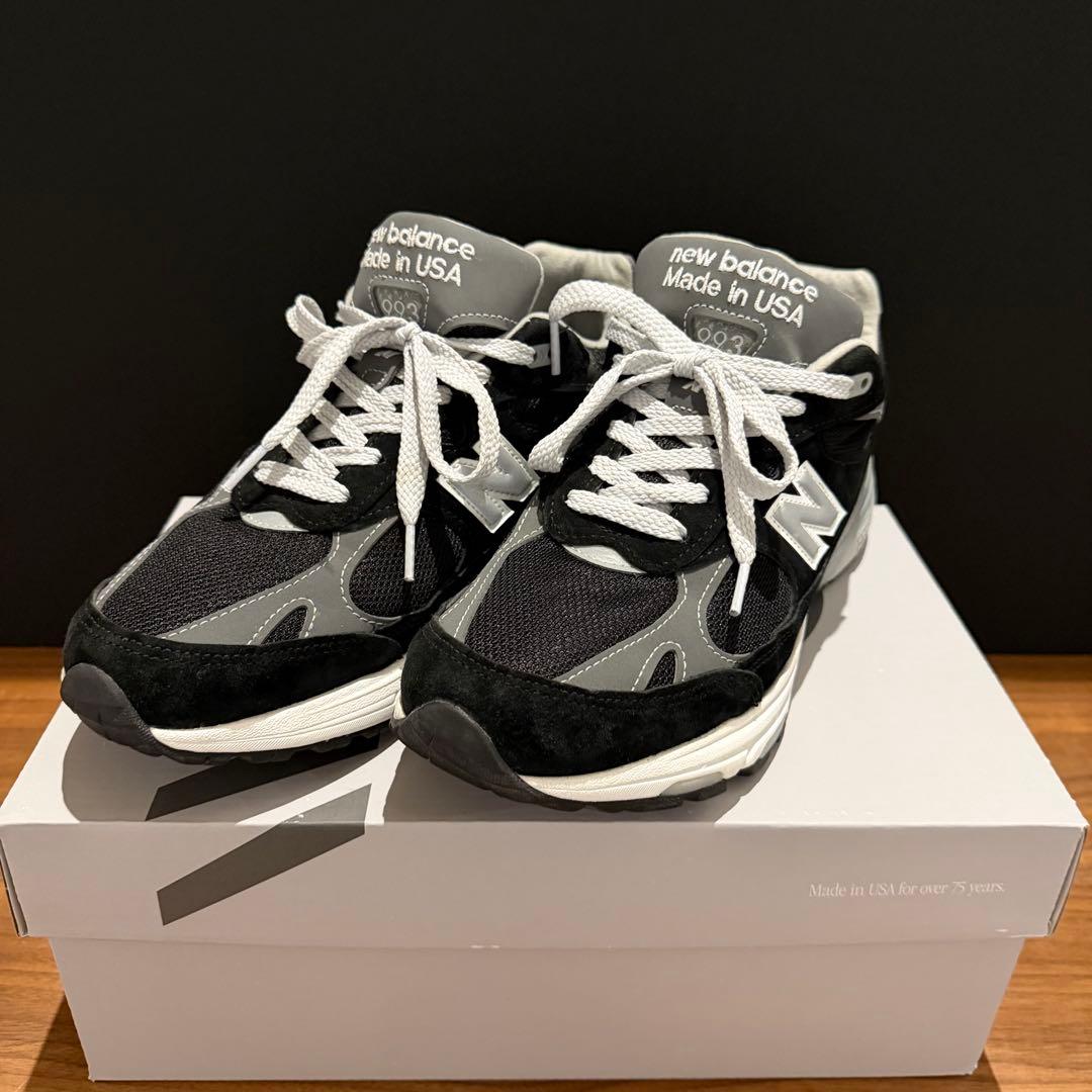 New Balance 993 MR993BK 27cm 美品 ブラック