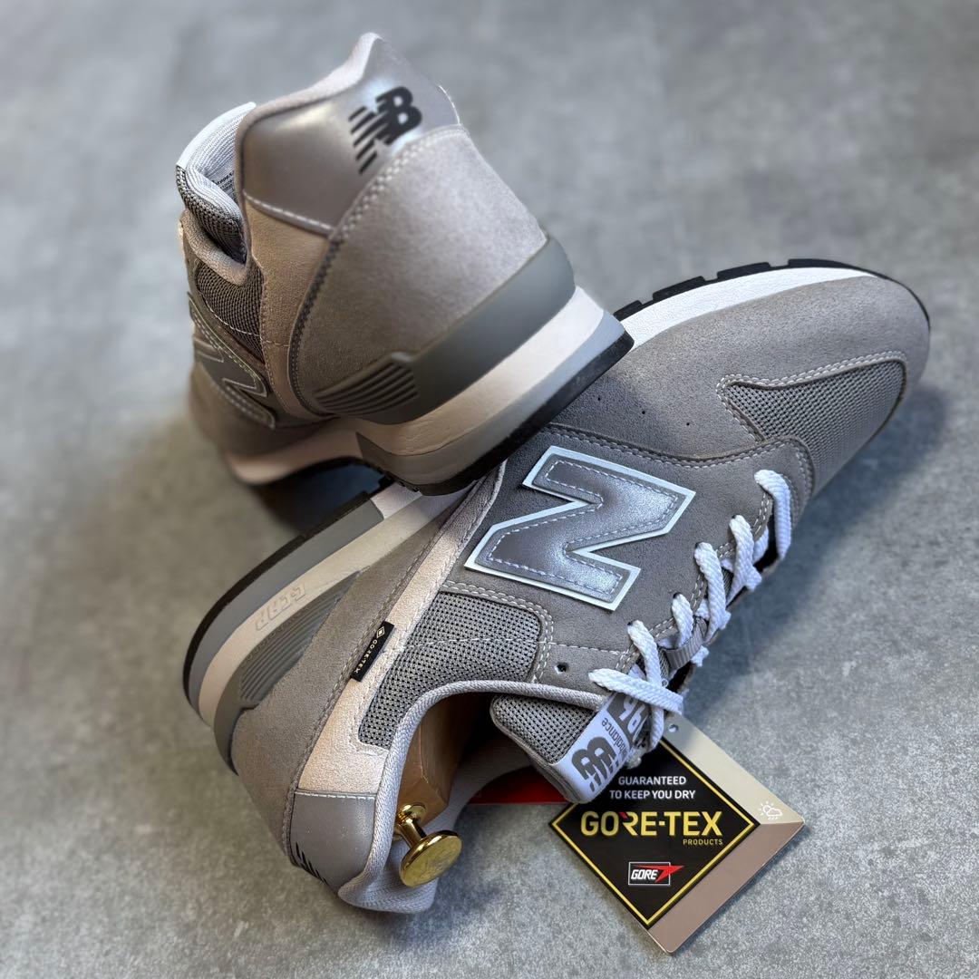 【新品未使用品】ニューバランス996 ゴアテックス スニーカー 27cm グレー