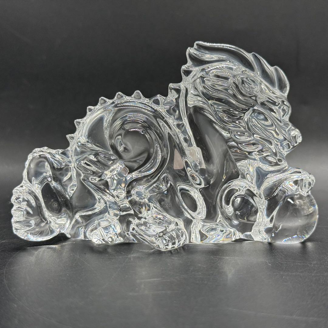 Baccarat 干支 辰年 クリスタル フィギュリン