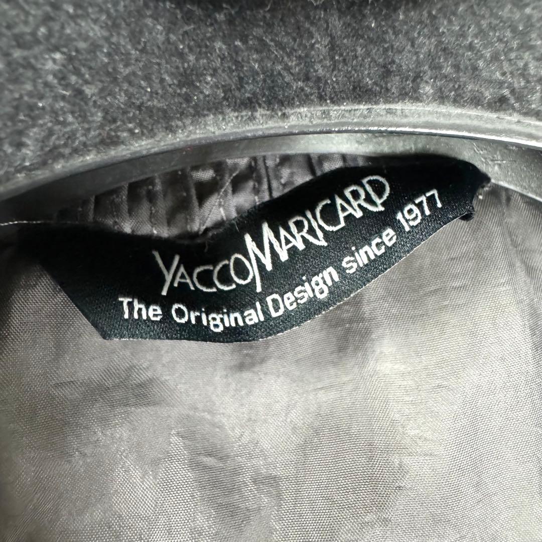 未使用級★ヤッコマリカルド 22AW ダウンベスト 中綿 総ピンタック L