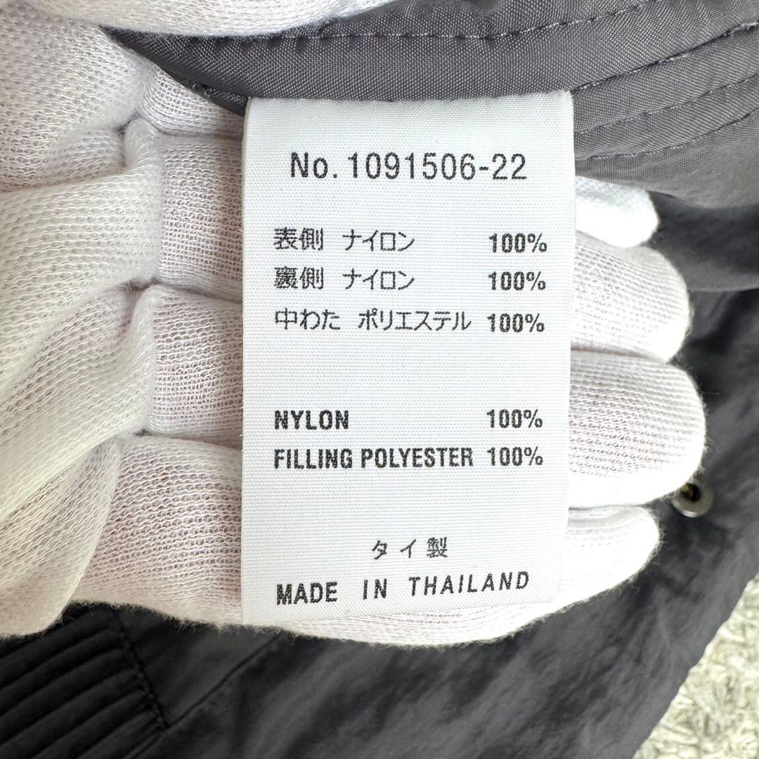 未使用級★ヤッコマリカルド 22AW ダウンベスト 中綿 総ピンタック L