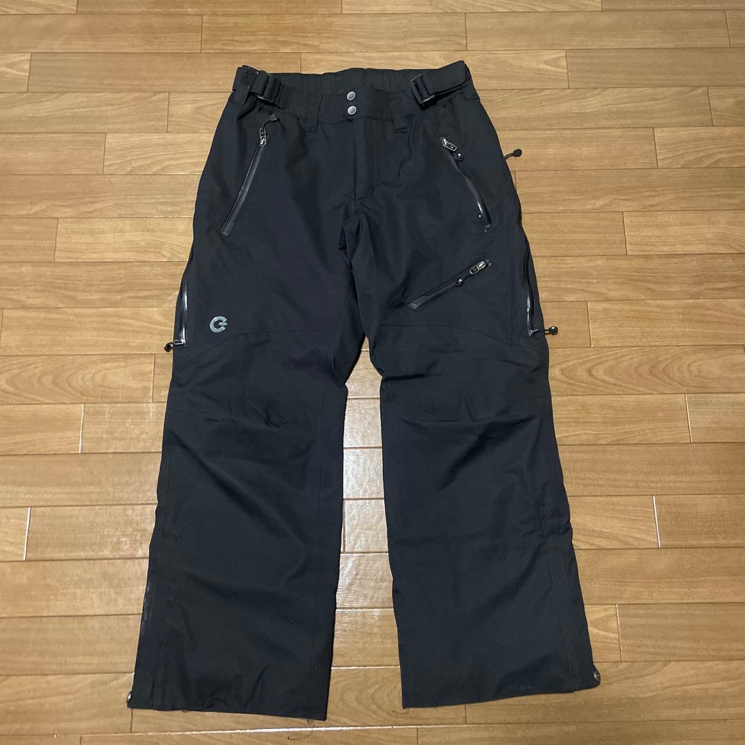 GOLDWIN スノーボードウェア スキーウェアMサイズ ブラック