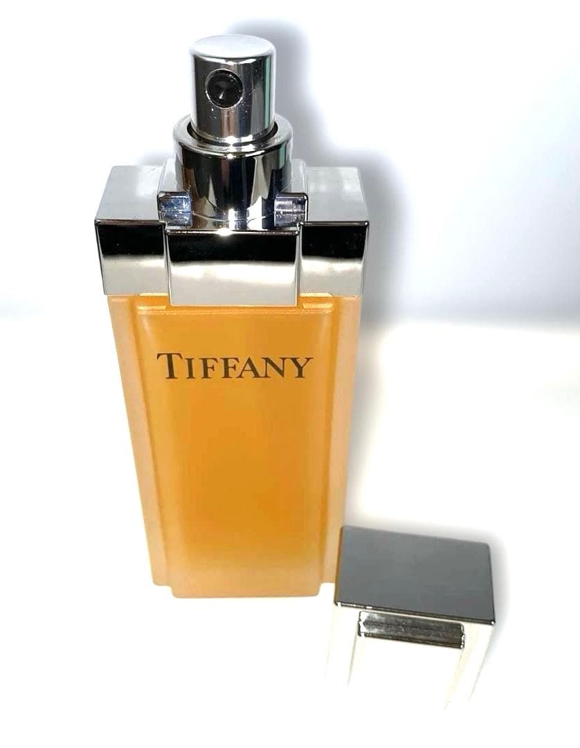 初期デザイン・廃盤品　ティファニー オードトワレ 50ml 香水 すりガラス♡