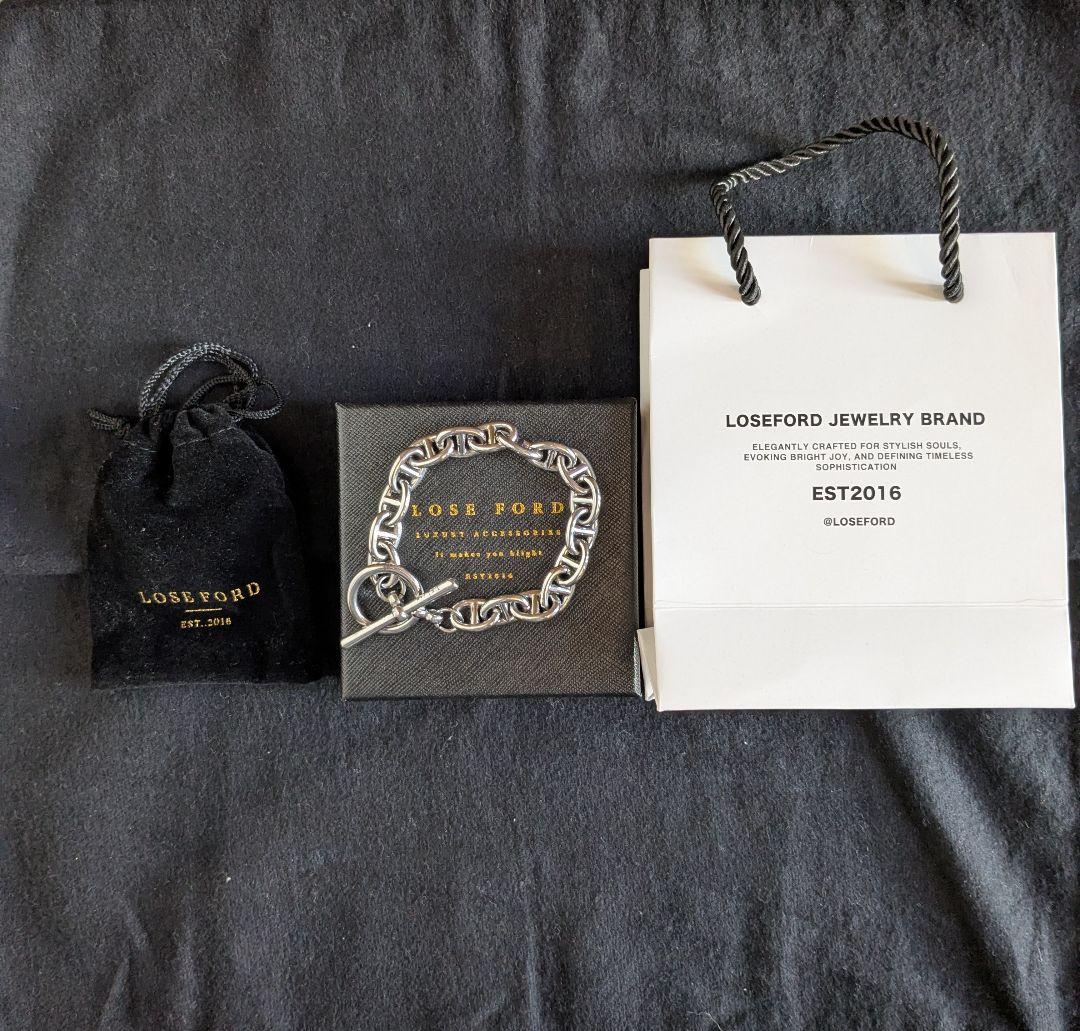 LOSE FORD 316L ANCHOR BRACELET（10MM）#B34