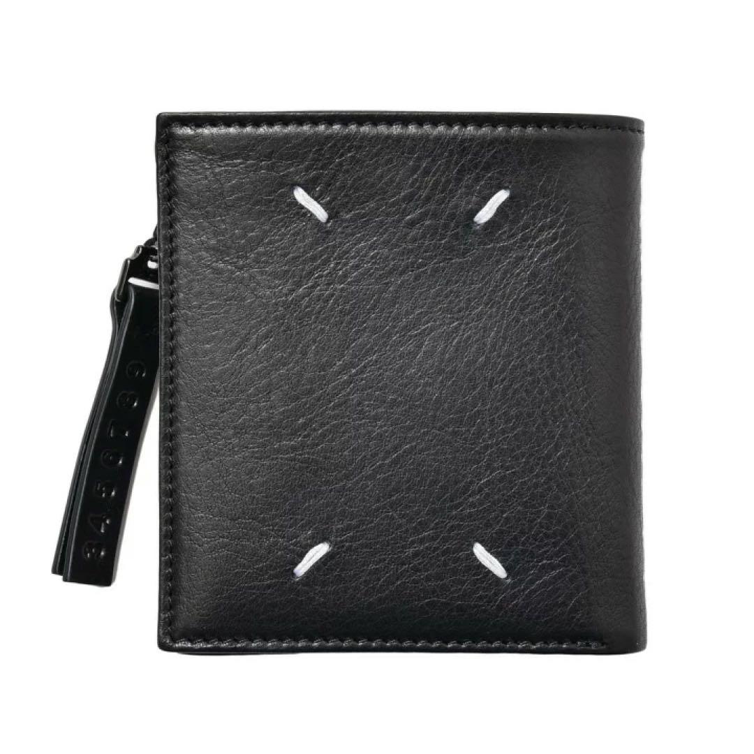 美品 付属品完備 Maison Margiela フォールデッドレザーウォレット