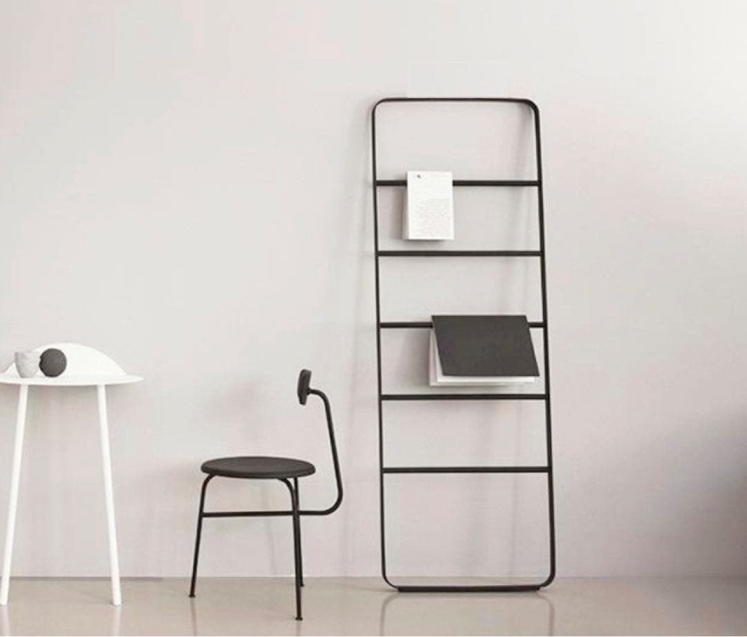 【ブラックラダーシェルフ】アイアンラダー⁂韓国風