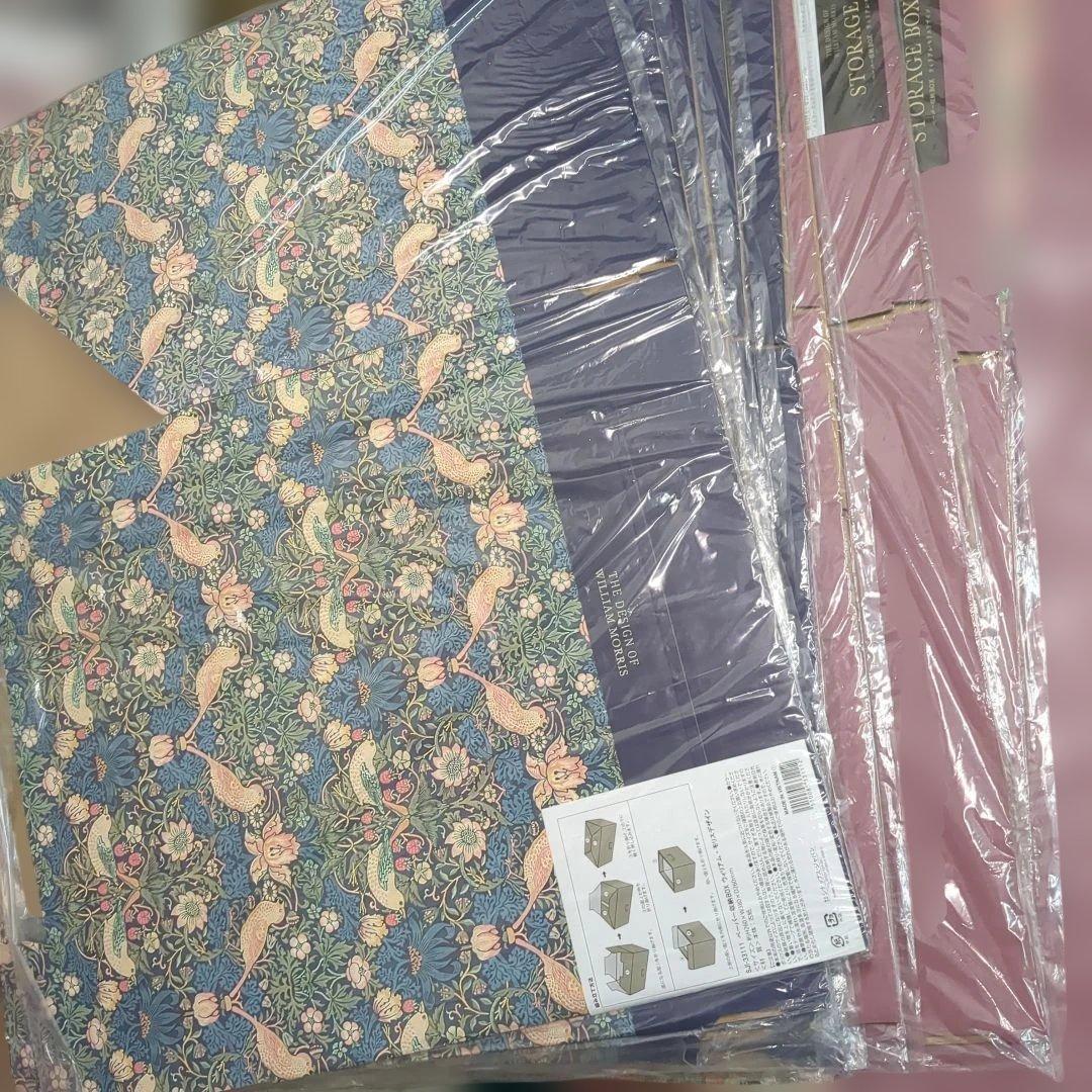 ウィリアムモリス ペーパー収納ボックス 9点セット