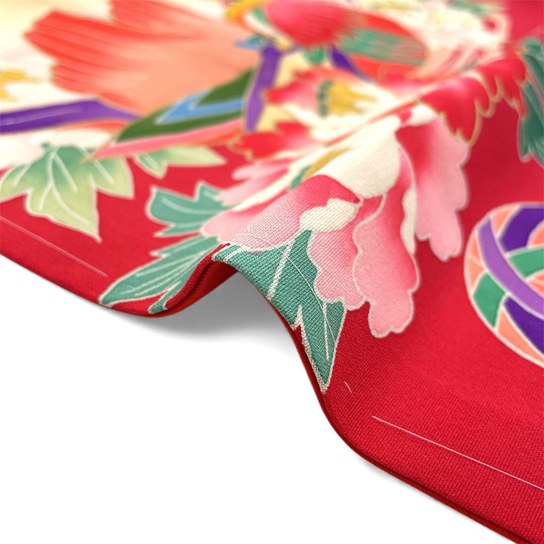 ◎mk-3310　未着用　七五三　女の子　着物　日本製　3歳　　1-6