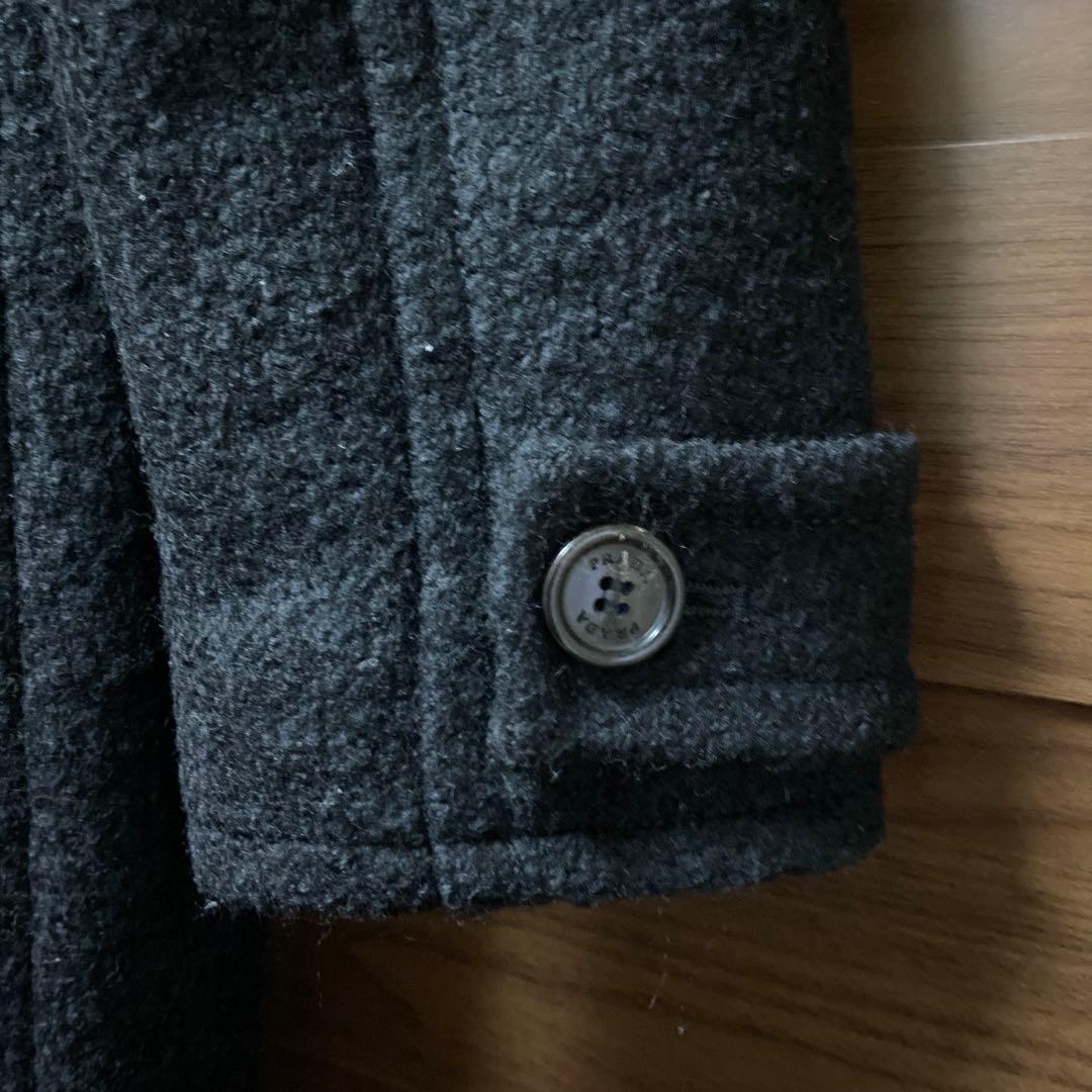 Machi PRADA プラダ　バージンウール ダッフルコート ジャケット