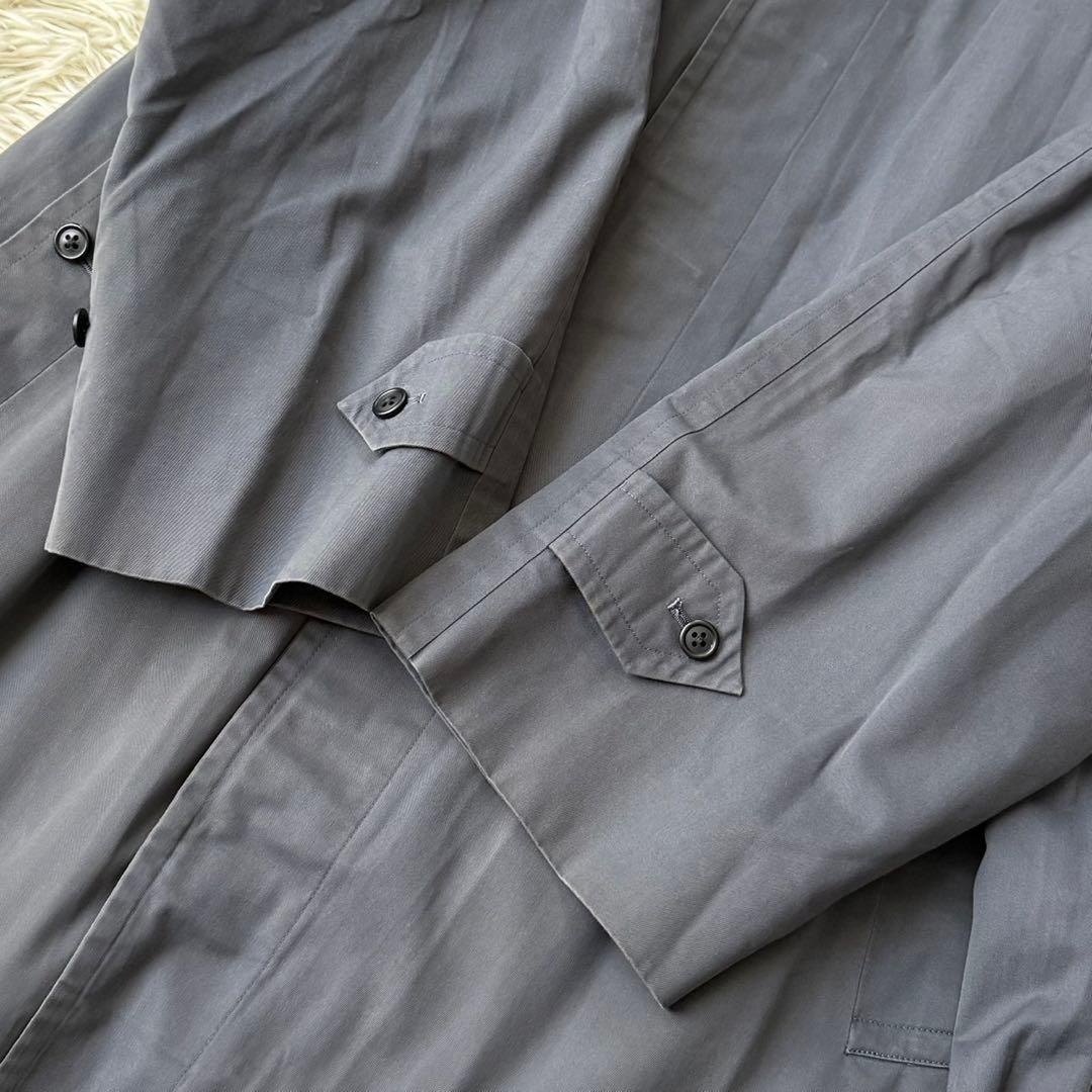 美品 バーバリー ウールライナー ステンカラーコート ノバチエック キルティング