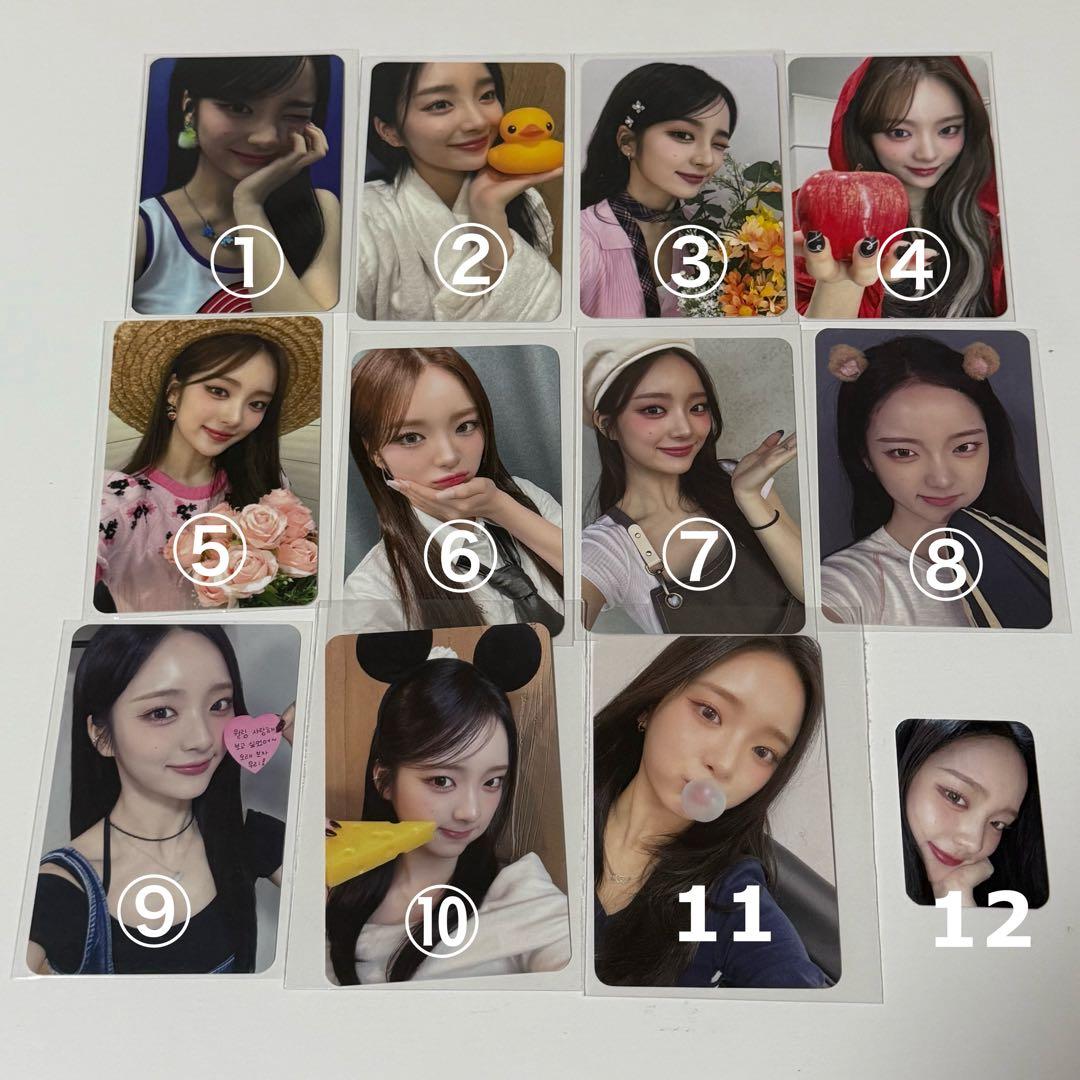 ichillin イジ トレカ 12枚