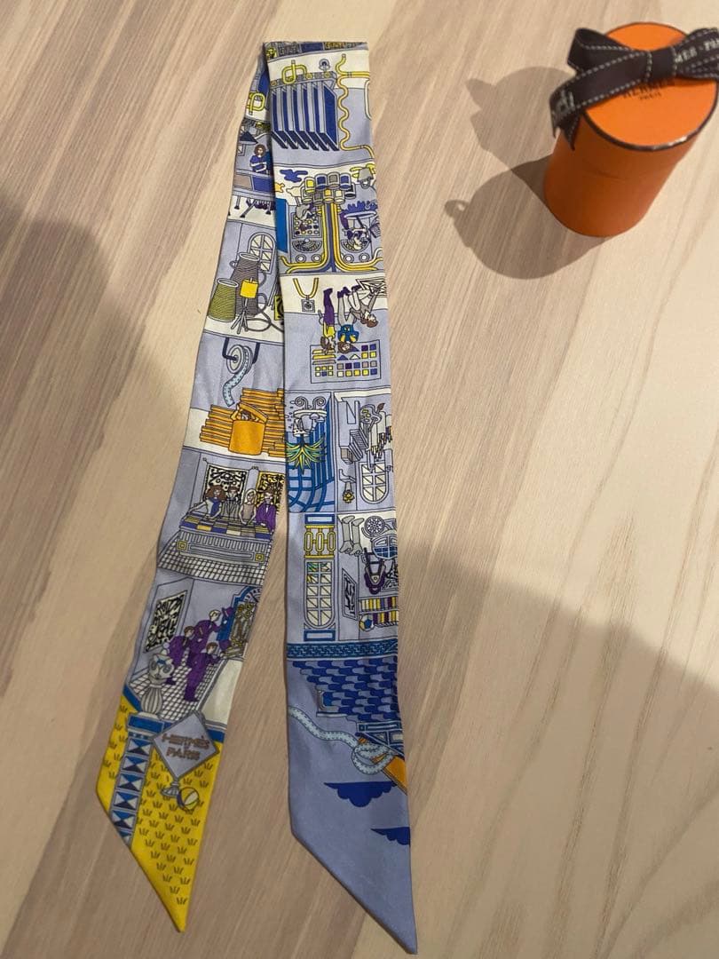 HERMES エルメス　ツイリー　メゾンカレ