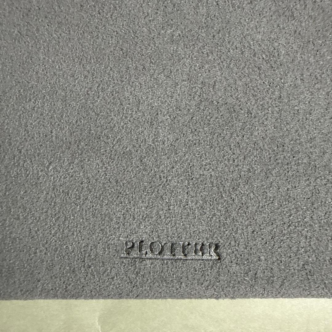 PLOTTER レザーバインダーケース A5サイズ グレー✖️ネイビー