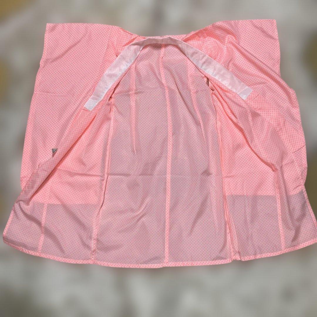 美品　七五三　3歳　女の子　アンティーク着物　被布　フルセット　子供着物