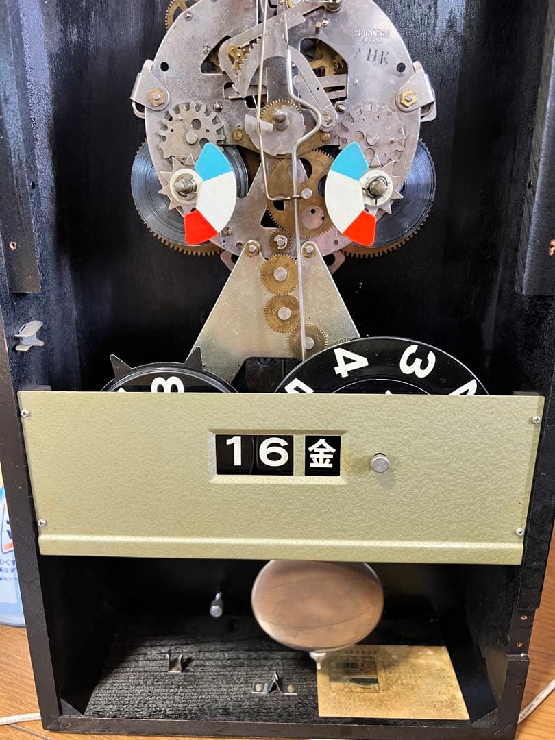 SEIKO精工30DAYゼンマイ掛け時計振り子時計柱時計ボンボン時計古時計稼働品