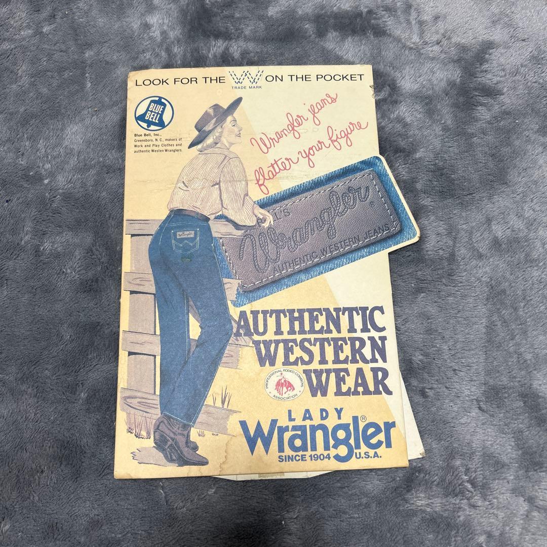 Wrangler Lady ラングラー ヴィンテージ ポスター 販促 非売品
