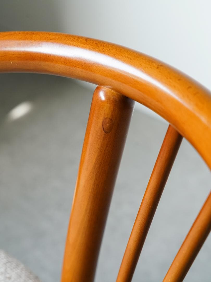 【アン】karimoku オールドカリモク vintage アームチェア