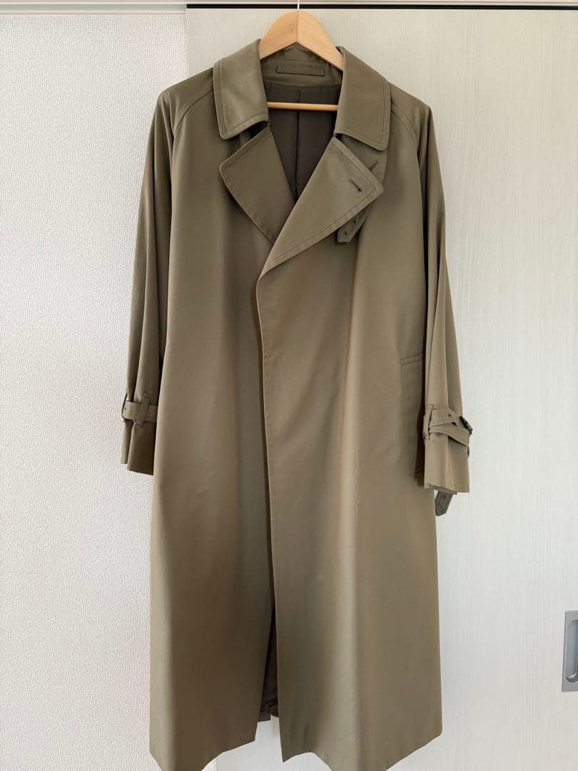 ジャケット・アウター blurhms Gabardine Double BeltTrench Coat