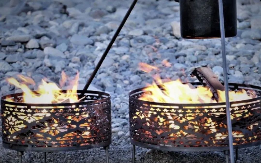 sanzoku mountain mouncol 悪tega 焚火　キャンプ 鉄