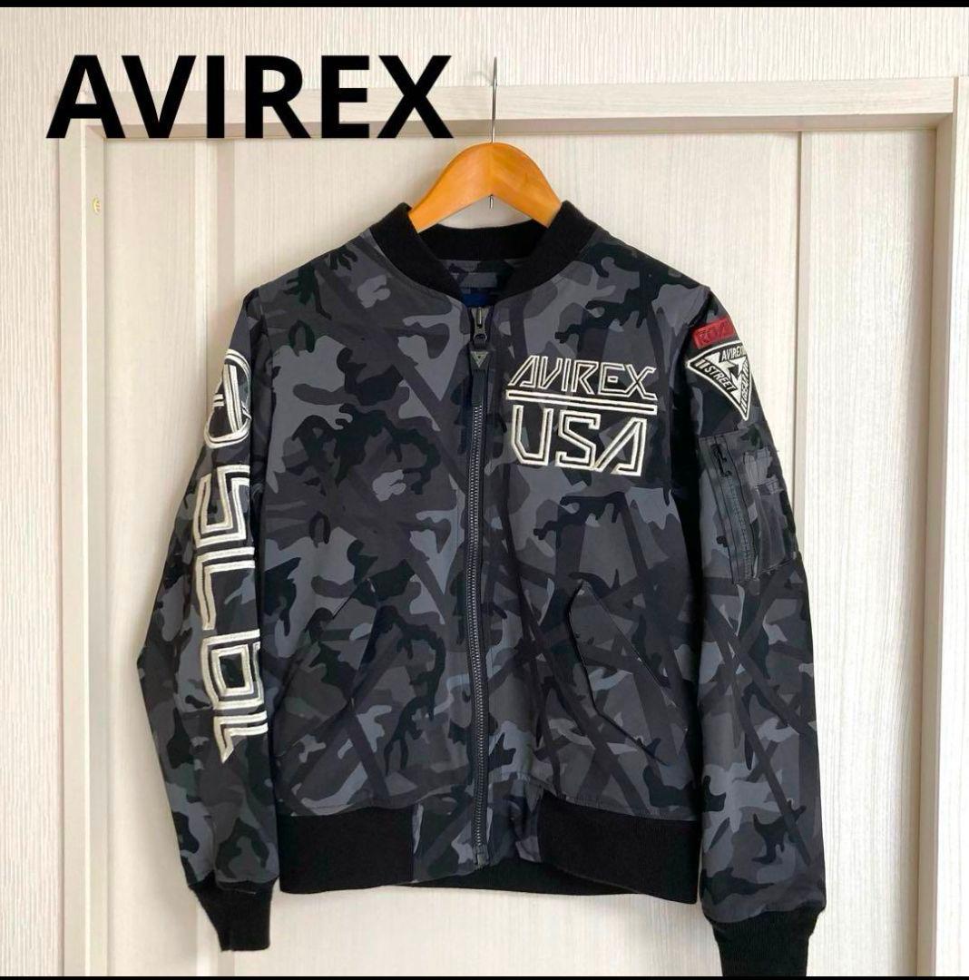 AVIREX MA-1 カモフラージュジャケット