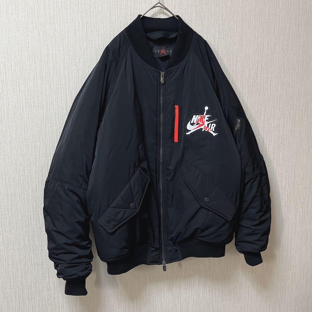 美品 NIKE ナイキ JORDAN ジョーダン MA-1 ボンバージャケット