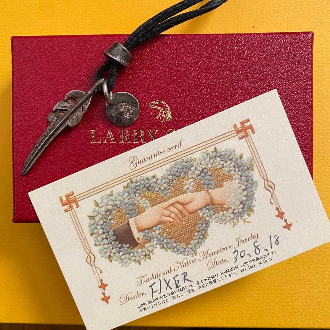 LARRY SMITH ネックレスKAZEKIRI FEATHER ラリースミス