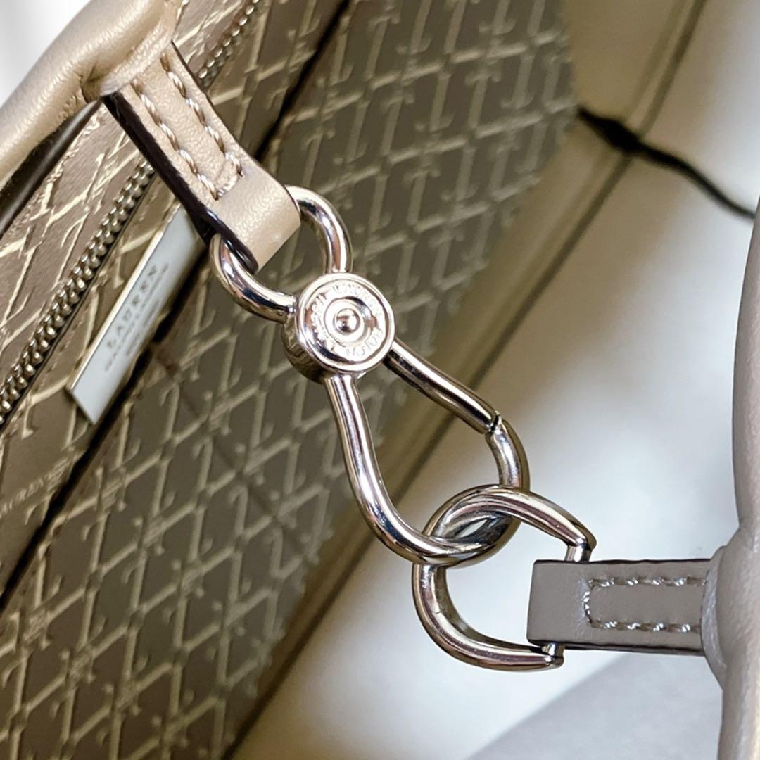 ローレンラルフローレン A4収納可 肩掛け可 大容量 トートバッグ グレー