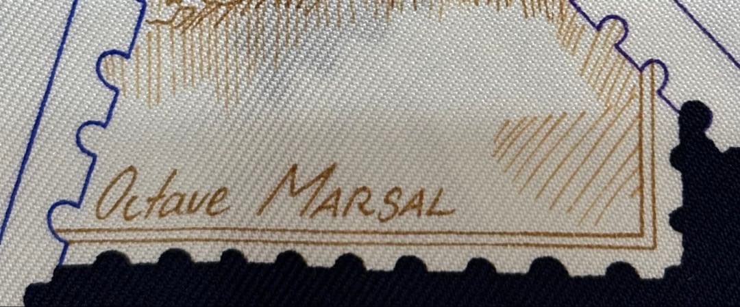 エルメスカレ90フォーブルの切手愛好家 25年春夏モデル【未使用・試着歴もなし】