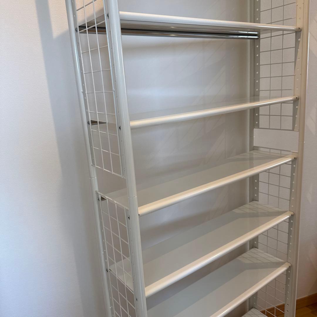 ぱーぷる様　山善フリーラックスリム 幅78×奥行25×高さ209-282 STR