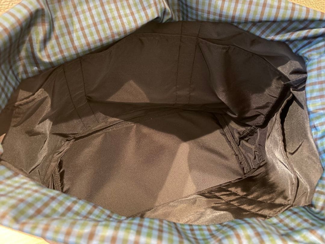 【極美品2025】familiar マザーズバック 青系ファミリアチェック