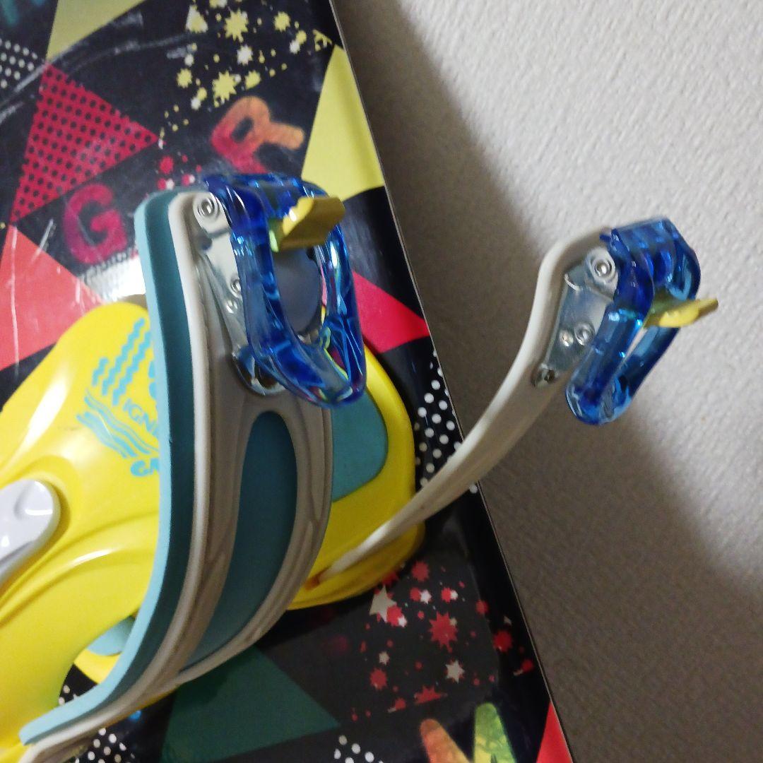 リカ キッズ用　スノーボード板120　IGNIOバイディのSサイズ