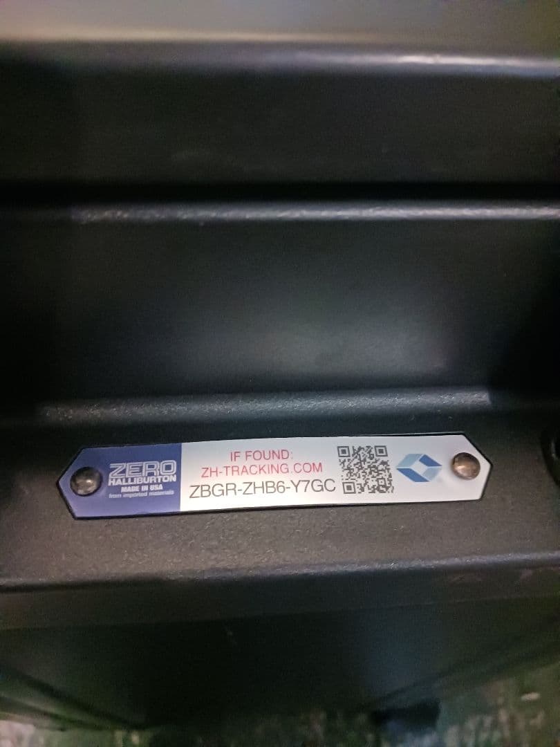 J921 ZERO HALLIBURTON 機内持込可 キャリーケース