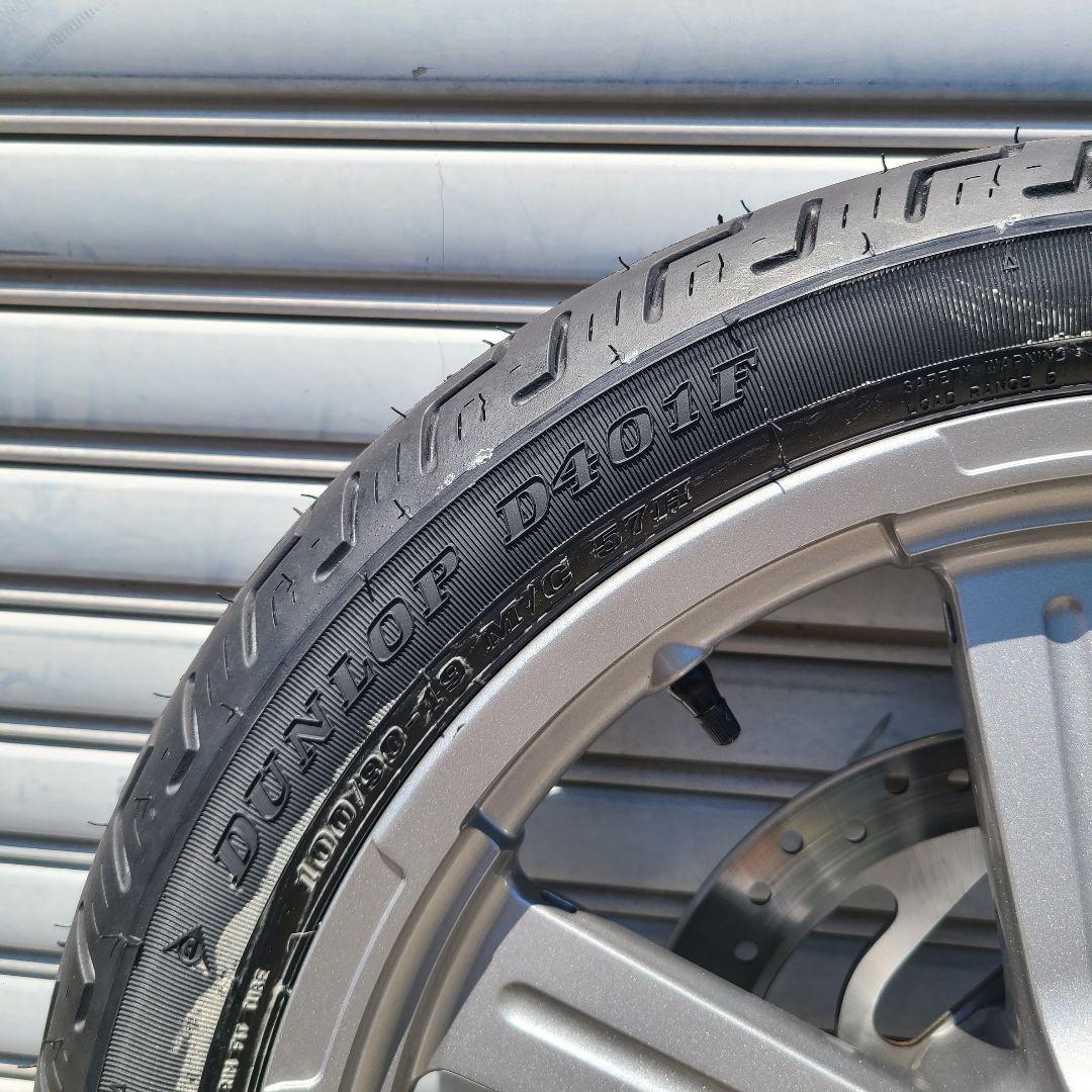 FXST　ソフテイルスタンダード　純正タイヤホイールセット