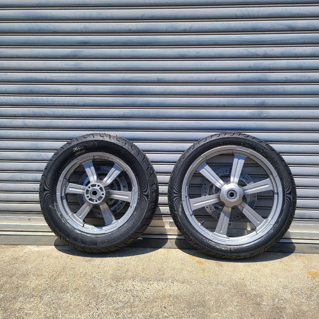 FXST　ソフテイルスタンダード　純正タイヤホイールセット