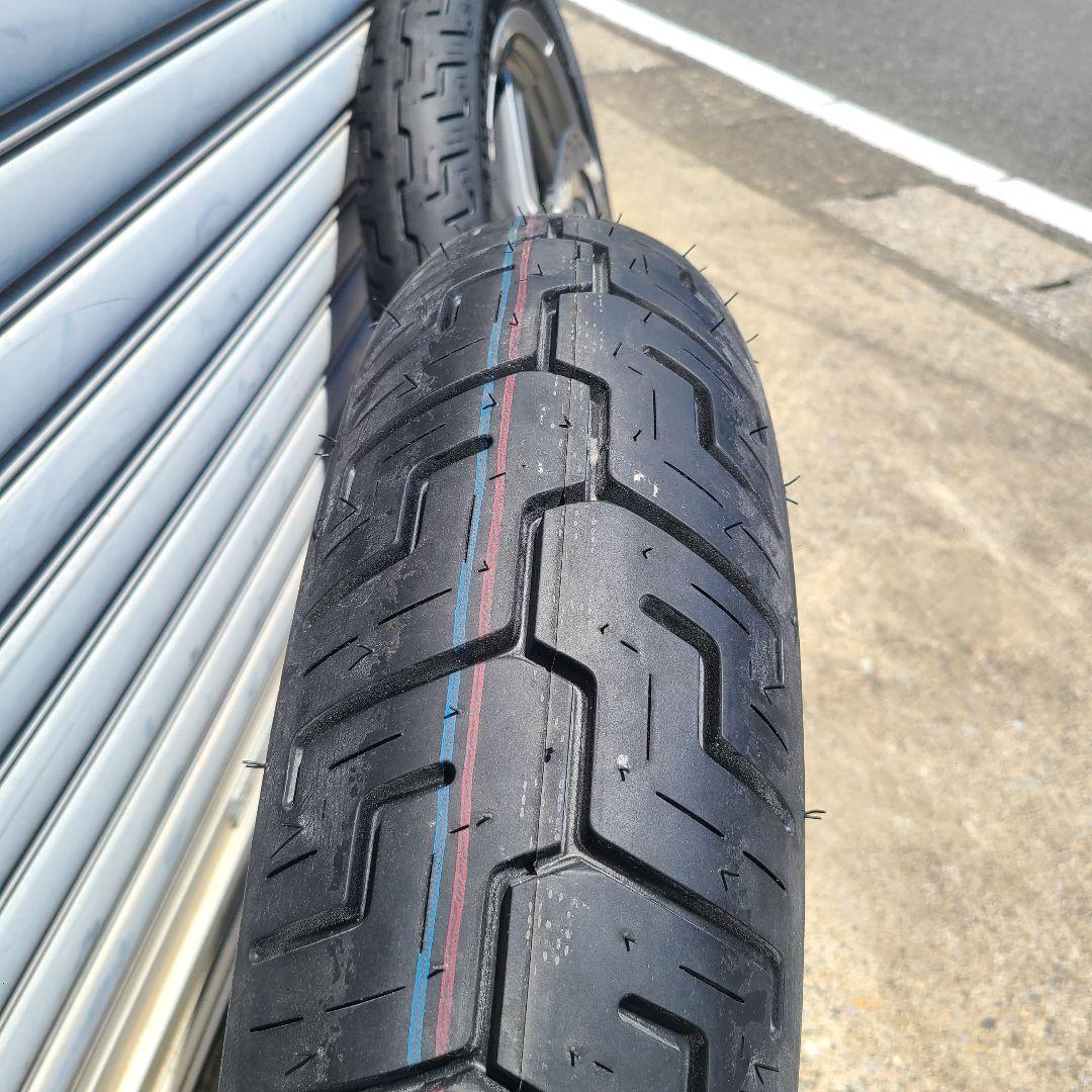 FXST　ソフテイルスタンダード　純正タイヤホイールセット